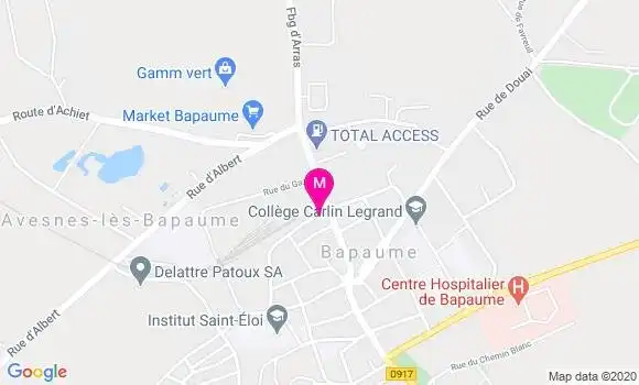 Localisation Dr Maryvonne Delesalle