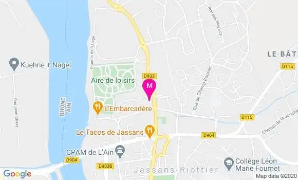 Localisation Dr Laurent Delbarre
