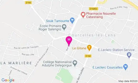 Localisation Dr Lucie Fournier