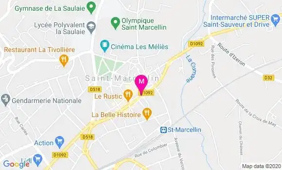 Localisation Dr Nathalie Garnier