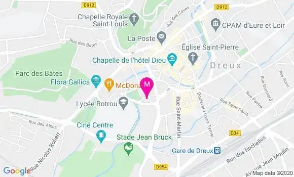 Localisation Dr Anne Christine Burling