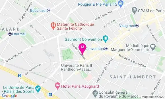 Localisation Dr Catherine Desgrois
