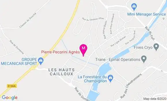 Localisation Dr Jacques Pierre