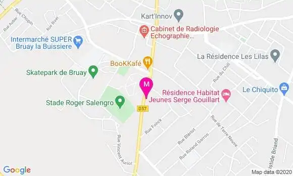Localisation Dr Jean Jacques Hubaut