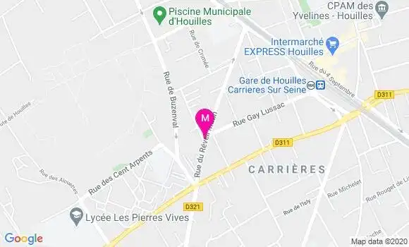 Localisation Dr Brigitte Derenne