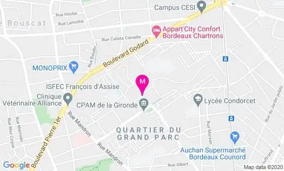 Localisation Dr Franck Bameul