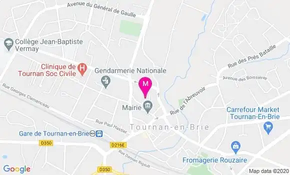 Localisation Dr Pascale Thominet