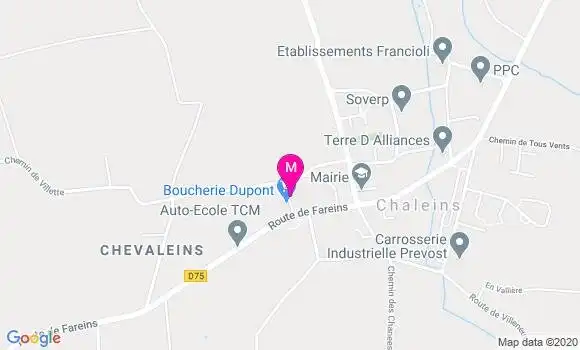 Localisation Dr Franck Bonnemaison