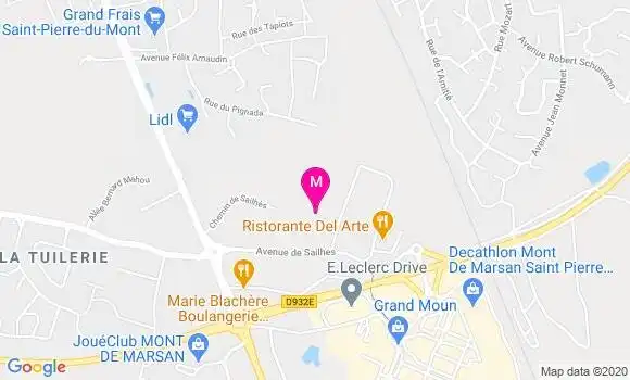 Localisation Dr Maylis Dellestable