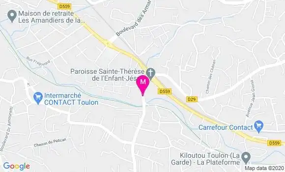 Localisation Dr Philippe Unia