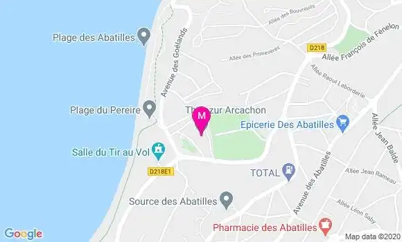 Localisation Dr Isabelle Derouineau