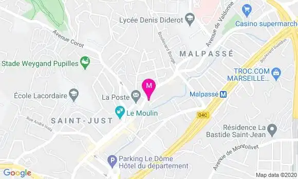 Localisation Dr Serge Tellouk