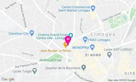 Localisation Dr Caroline Valade