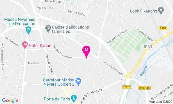 Localisation Dr Roch Augarde