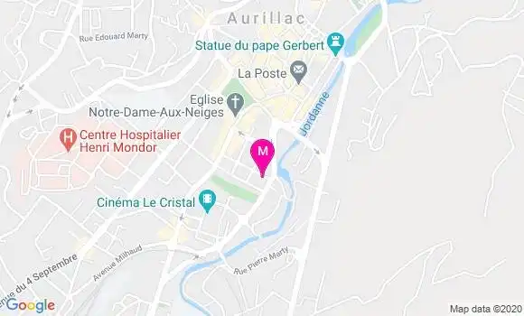 Localisation Dr Isabelle Hamzaoui