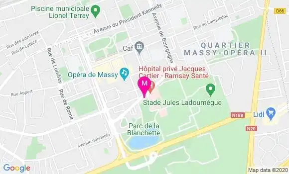 Localisation Dr Mohammad Oroudji