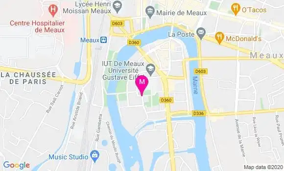 Localisation Dr Hortense Poman