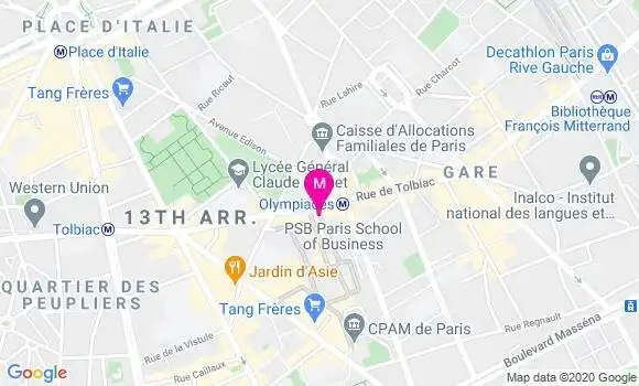 Localisation Dr Anne Joutel