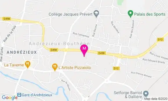 Localisation Dr Céline Vial
