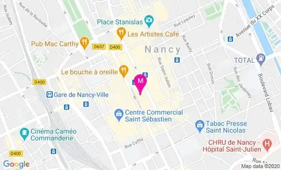 Localisation Dr Martine Astolfi Briot