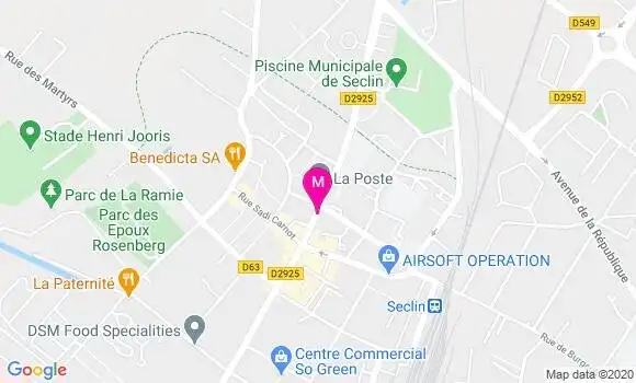 Localisation Dr Laurence Auvin Coulombel