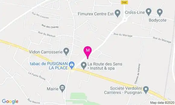 Localisation Dr Maxime Tavernier