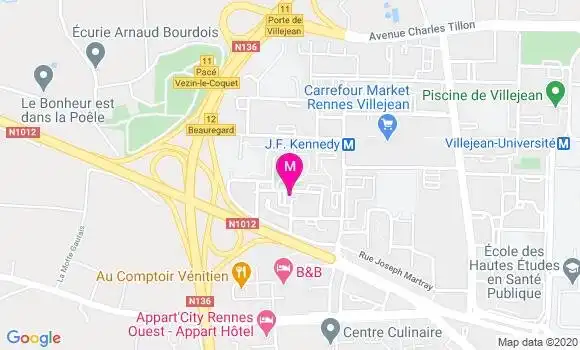 Localisation Dr Aude Le Berre