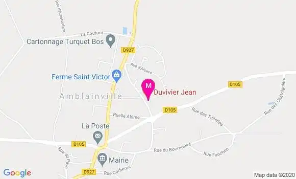 Localisation Dr Jean Duvivier