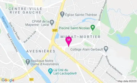 Localisation Dr Brigitte Duboc Semer