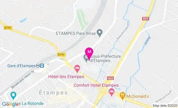 Localisation Dr Nathalie Tissard