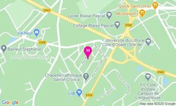 Localisation Dr Christophe Natiez
