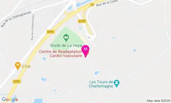 Localisation Dr Philippe Vernochet