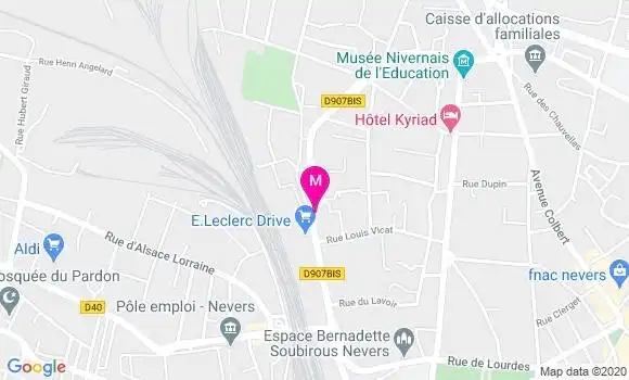 Localisation Dr Isabelle Daunas Cazeneuve