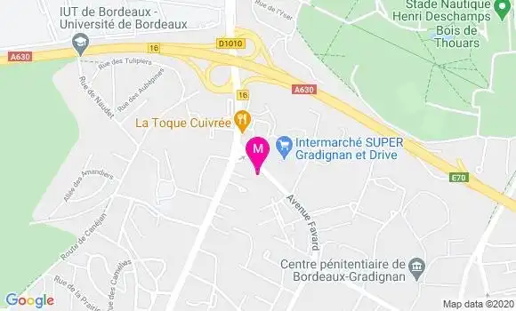 Localisation Dr Cédric Magnaudet