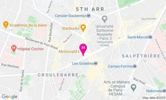 Localisation Dr Neila Bouratbine