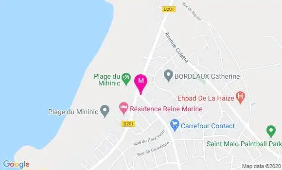 Localisation Dr Angeline Chenon