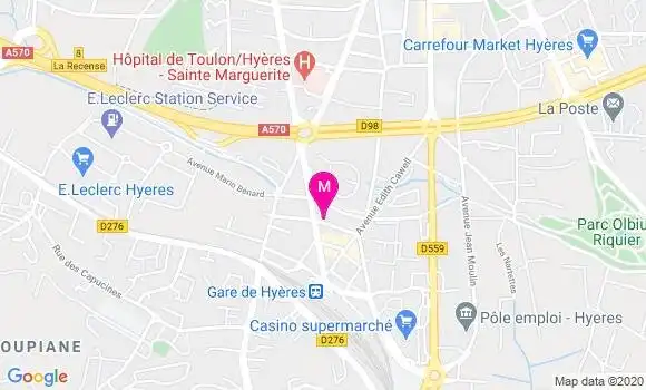Localisation Dr Laure Machard
