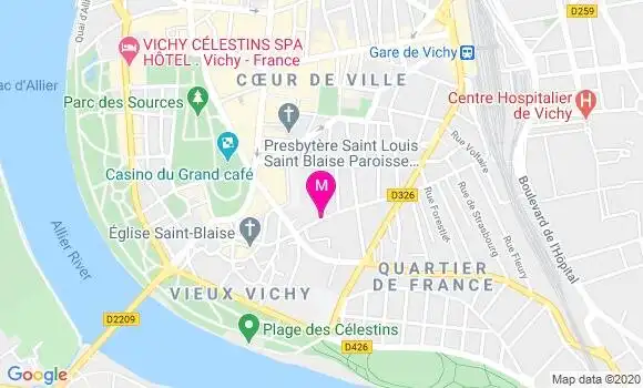 Localisation Dr Bruno Bernardon