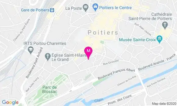 Localisation Dr Eric Bertheuil
