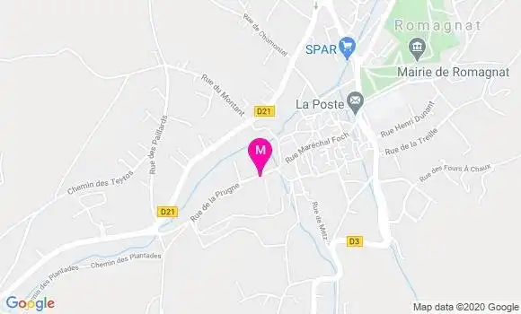 Localisation Dr Fabienne Dalla Vale