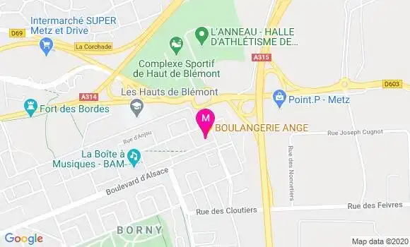 Localisation Dr Catherine Pierra Galvani