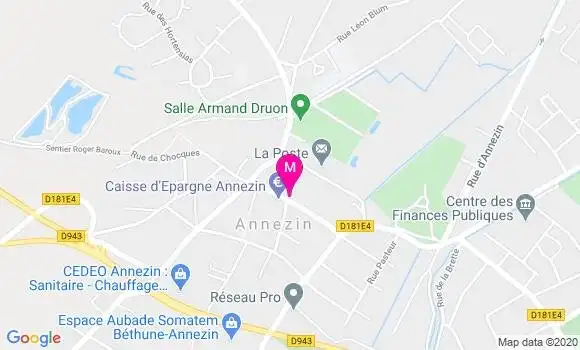 Localisation Dr Anne Dallo