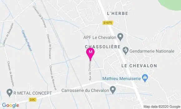 Localisation Dr Jean Marie Ferrer