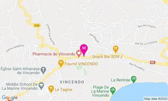 Localisation Dr Olivier Vanduille