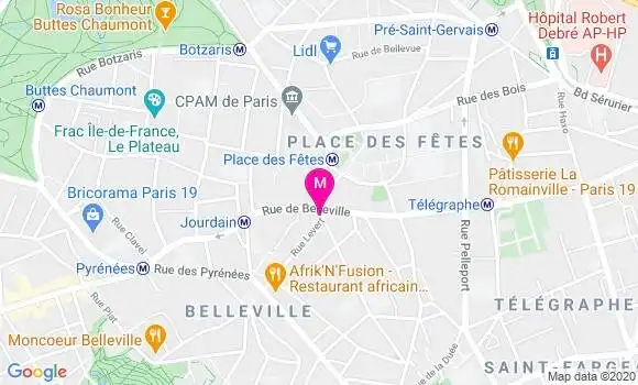 Localisation Dr Samy Lahiany