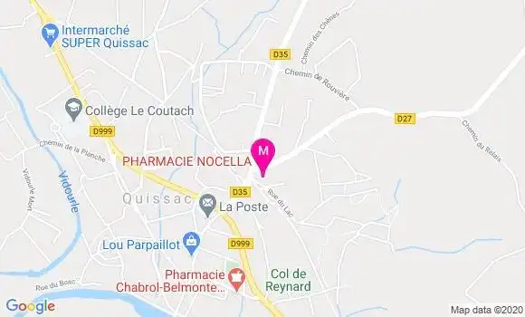 Localisation Dr Sandrine Jamay