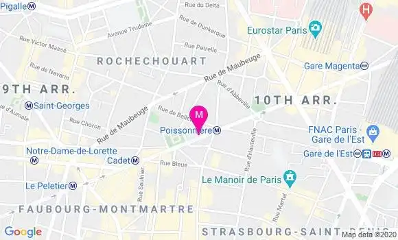 Localisation Dr Francine Aksel