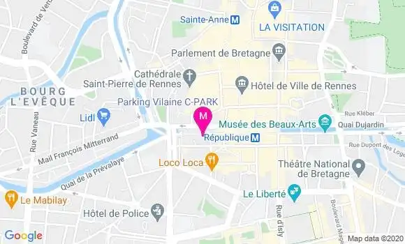 Localisation Dr Christelle Dupre