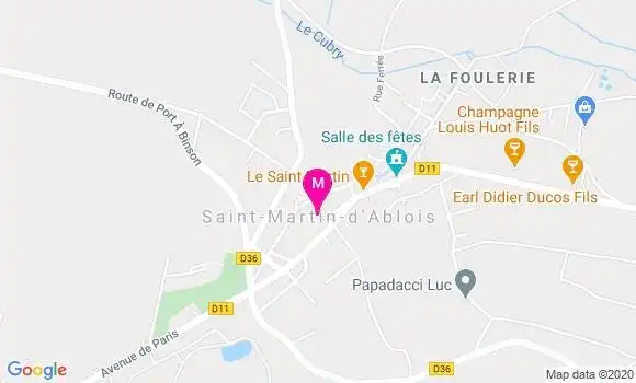 Localisation Dr Louis Bera
