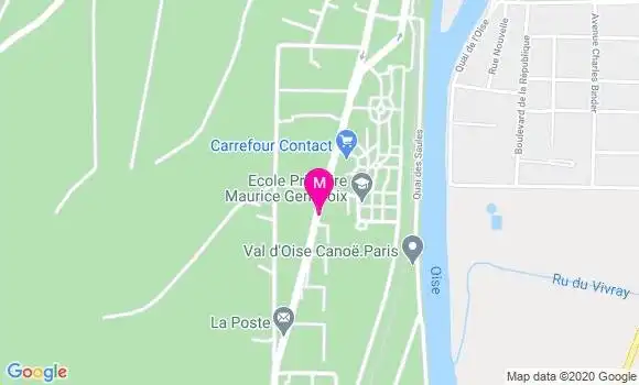 Localisation Dr Véronique Freund Dorison